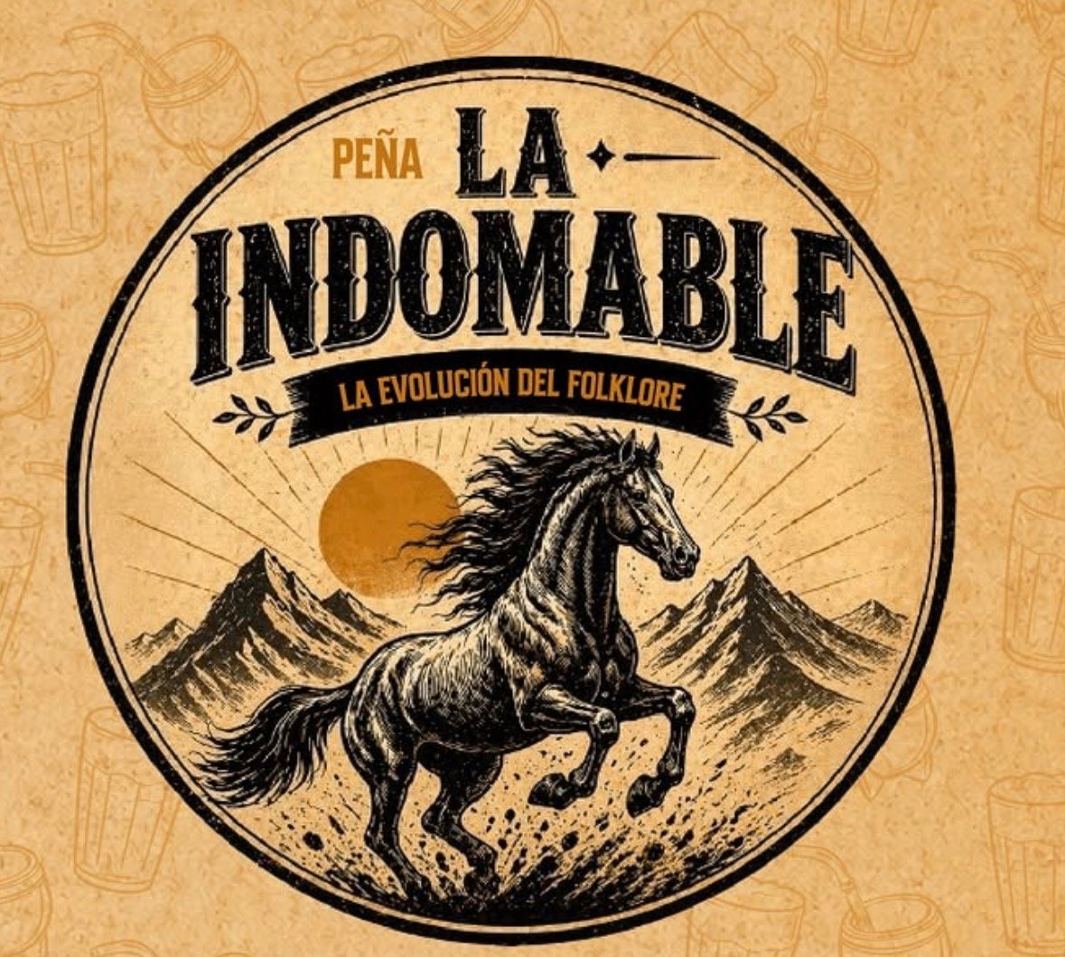 Logo La Indomable